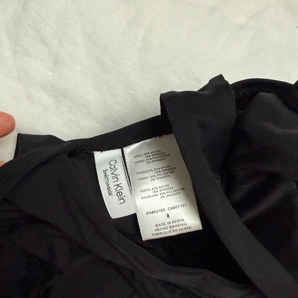 Calvin Klein Black One-Piece Swimsuit - Picture 4 of 4